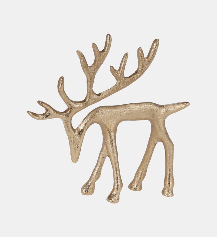 Home Deco and More Reindeer Gold 16cm, Packshot View