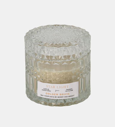 Birch Glass Lidded Scented Candle