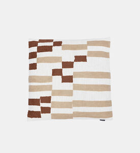 Home Deco and More Nigel Embroidered Print Cushion, Packshot View