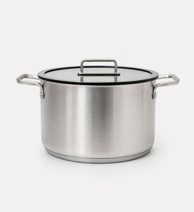 Home Deco and More Silicone-rimmed 6-piece Cookware Set, Packshot View