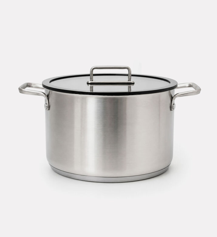 Home Deco and More Silicone-rimmed 6-piece Cookware Set, Packshot View