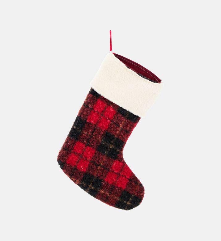 Home Deco and More Xmas Stocking Tartan, Packshot View