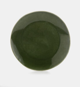 Home Deco and More Ceramic Glossy Dinner Plate, Packshot View