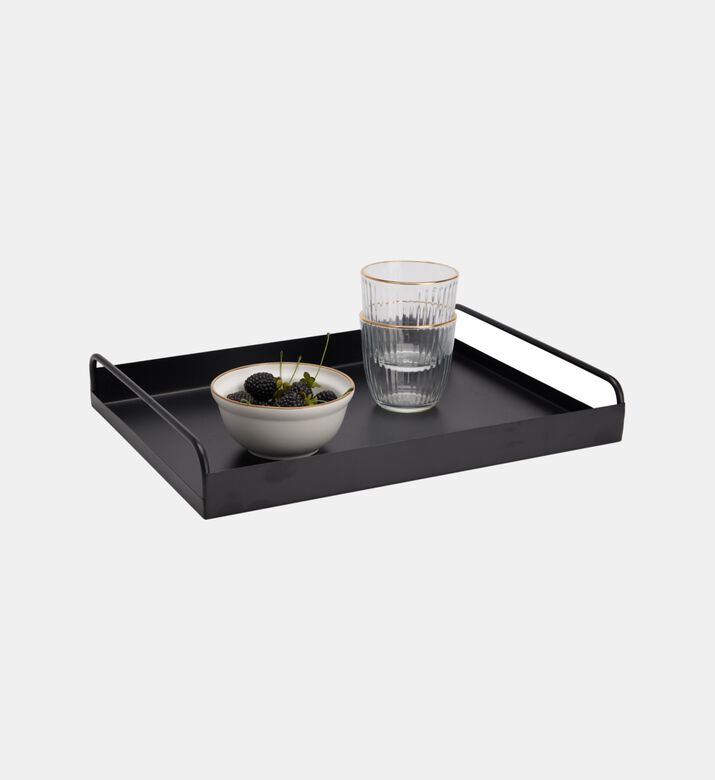Home Deco and More Serving Tray S2 Black, Packshot View