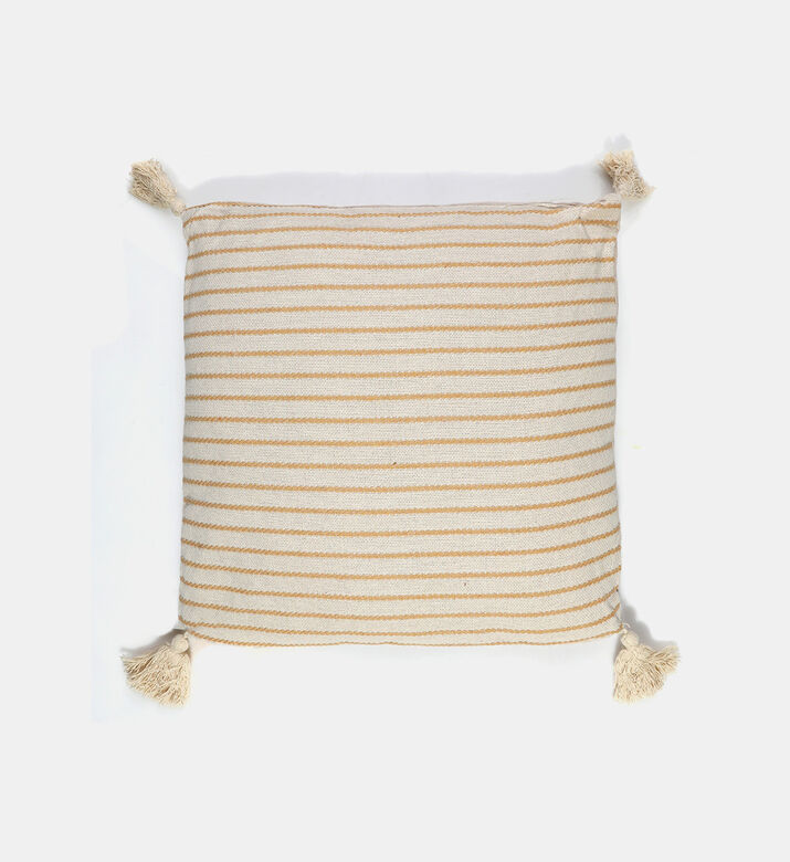 Bego Cotton Stripped Filled And Vaccumed Cushion