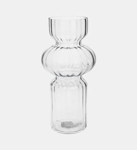 Kersten Three-layer Clear Glass Vase 15x15x31cm, Packshot View
