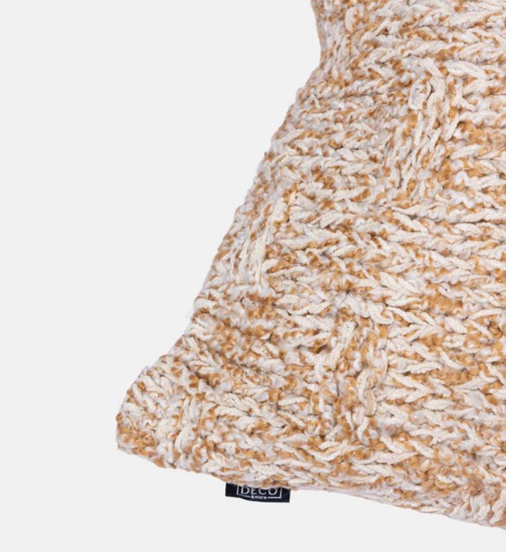 Jona Knitted Woollen Filled And Vaccumed Cushion