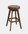 Ethanic Acacia Wood Bar Stool