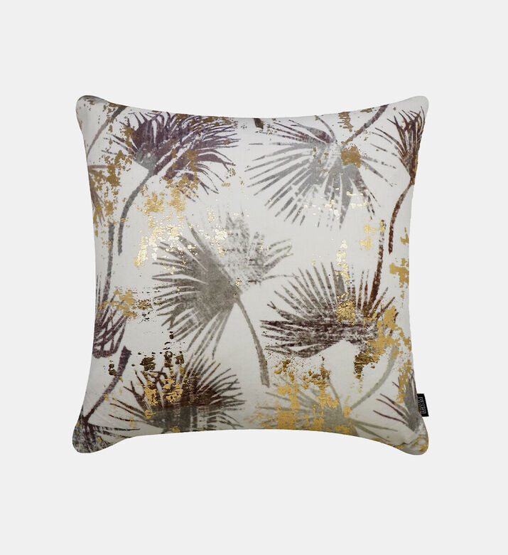 Home Deco and More Dandelion Cotton Velvet Filled And Vaccumed Cushion, Packshot View