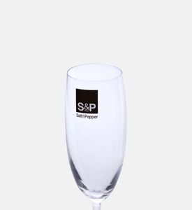 Salt and Pepper Vinovino Champagne Glass 8-piece Set, Packshot View