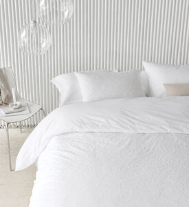 Barabara Hofmann Milky Duvet Cover, White, 240x220-cm, Packshot View