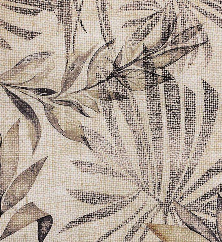 Home Deco and More Organic Print Satin Bedset, Natural, 160x200-cm, Packshot View