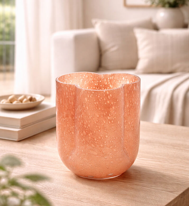 Jolipa Trikkie Glass Round Vase, Packshot View