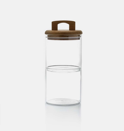 Storage Jar Storage Jar Set With Acacia Li
