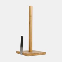 Bamboo Stopper Paper Holder