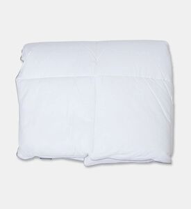 Home Deco and More Lotus Cotton Comforter Duvet, White, 140x200-cm, Packshot View
