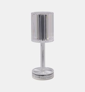 Home Deco and More Table Lamp, Silver, Packshot View