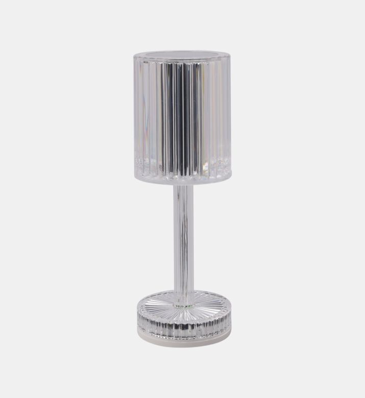 Home Deco and More Table Lamp, Silver, Packshot View