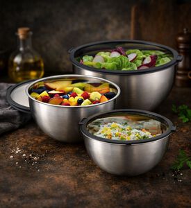 Gefu Mondi 3-piece Bowl Set, Packshot View