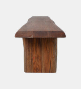 Home Deco and More Ethnic Acacia Wood Bench, Dark-brown, 300-cm, Packshot View