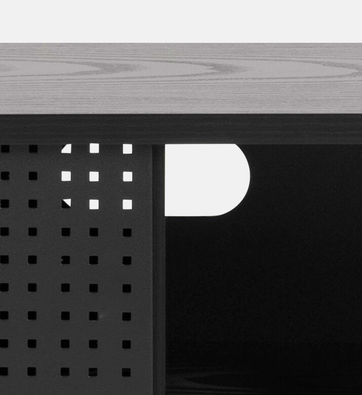 Home Deco and More Angy Tv Unit, Black, Packshot View