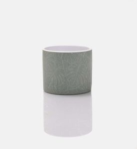 Terracotta Cylindrical Flower Pot