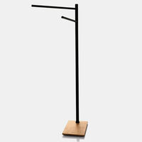 Trilly Bamboo Double Towel Stand