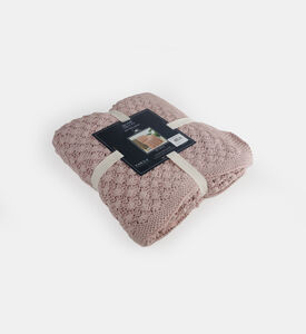 Home Deco and More Knitted Cotton Accent Home Throw, Packshot View