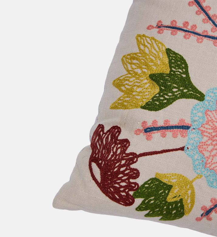 Maeve Floral Cotton Throw Pillow 45x45 Cm
