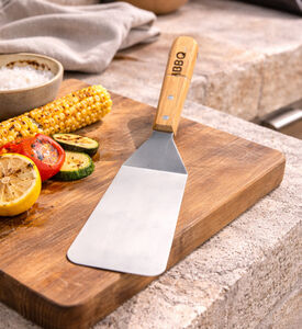 Vaggan Wooden Handle Bbq Turner, Packshot View