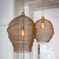 Hanging Lamp Nikki Wire Gold