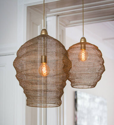 Hanging Lamp Nikki Wire Gold