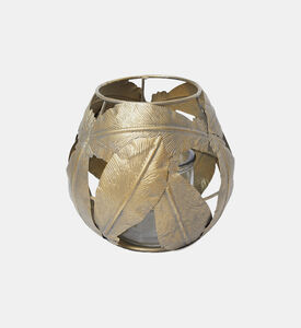 Delane Gold Metal Tealight Holder