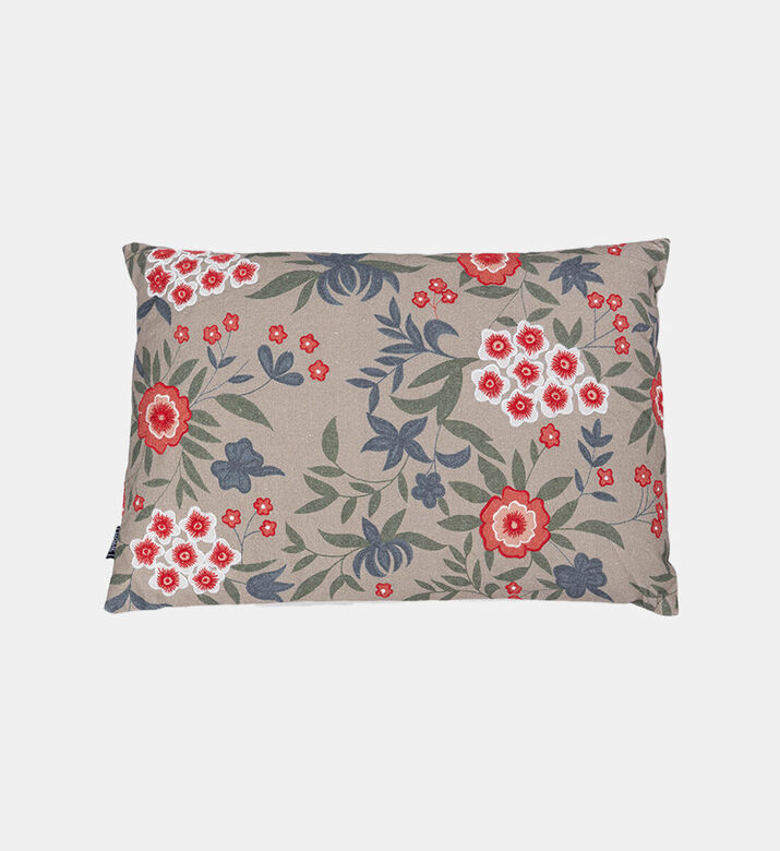 Home Deco and More Romi Embroidered Printed Cushion, Packshot View