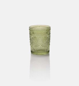 Glass Engraved Tealight Holder