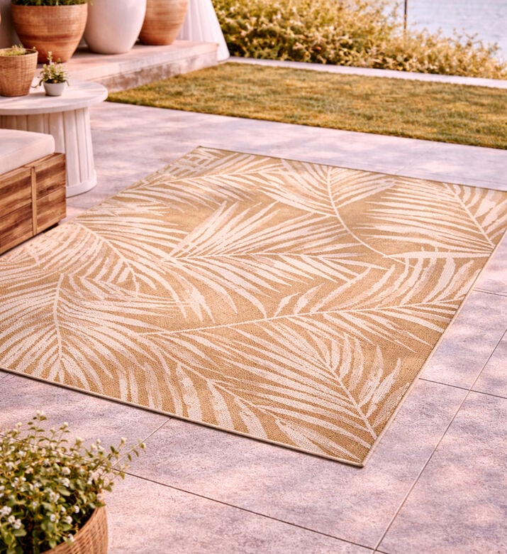 Home and Styling Palm Outdoor Carpet, Packshot View