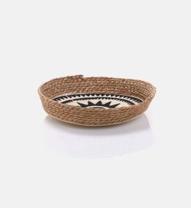 Natural Paper Printed Basket