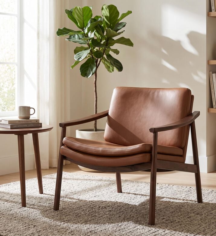 Home Deco and More Sami Lounge Armchair, Packshot View