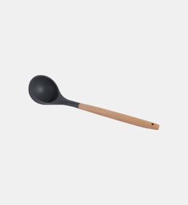 Wood Silicone Ladle Spoon