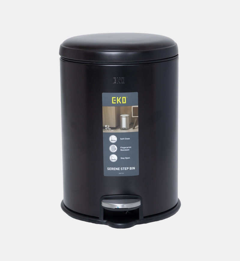 Serene Stainless Steel Pedal Bin - 5 L
