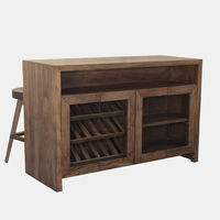 Ethanic Bar Counter Glass Doors