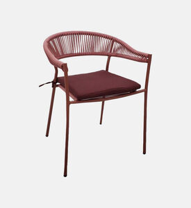 Home Deco and More Geneve Dinning Chair, Terracotta, Packshot View