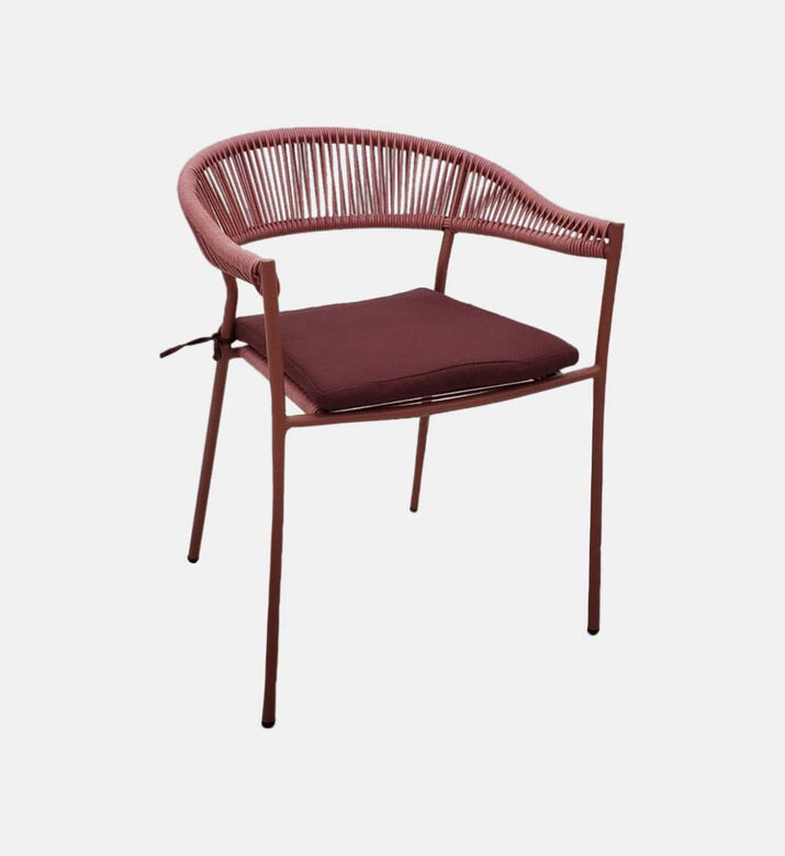 Home Deco and More Geneve Dinning Chair, Terracotta, Packshot View